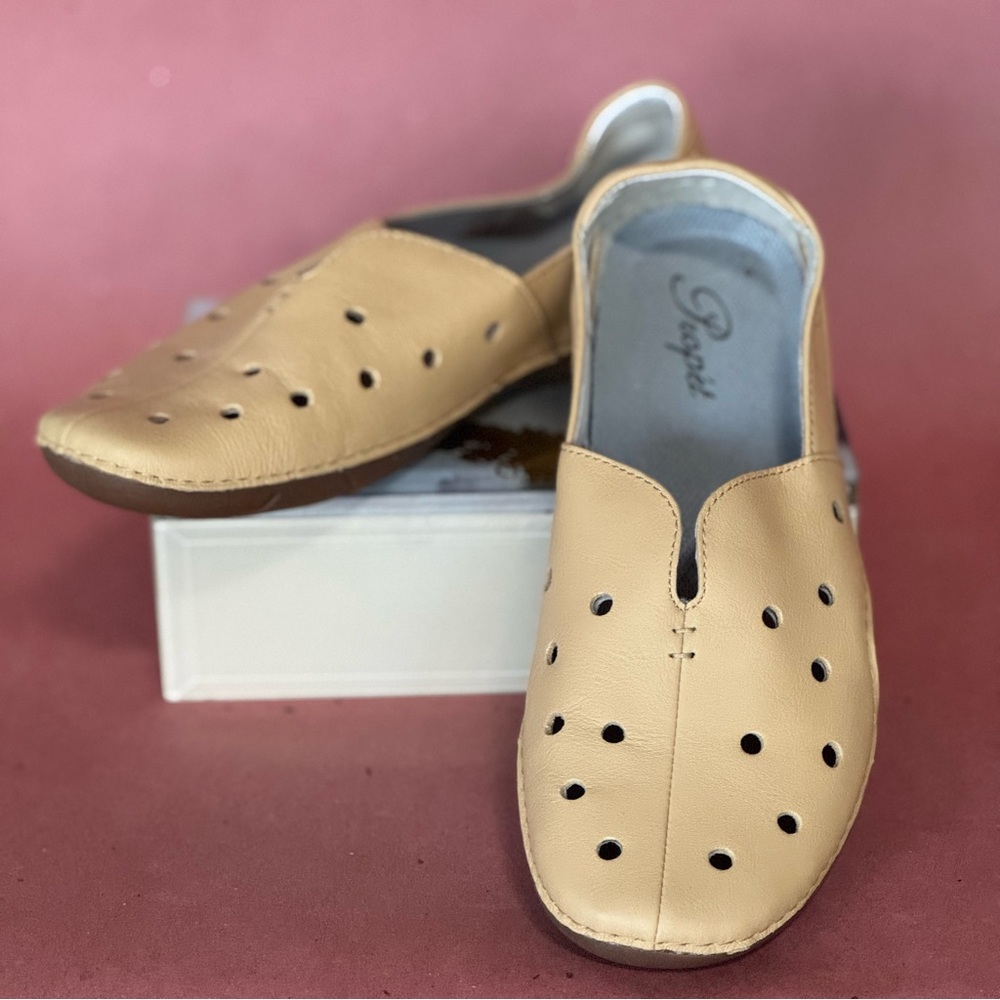 Propet Beige Slip-On Loafers